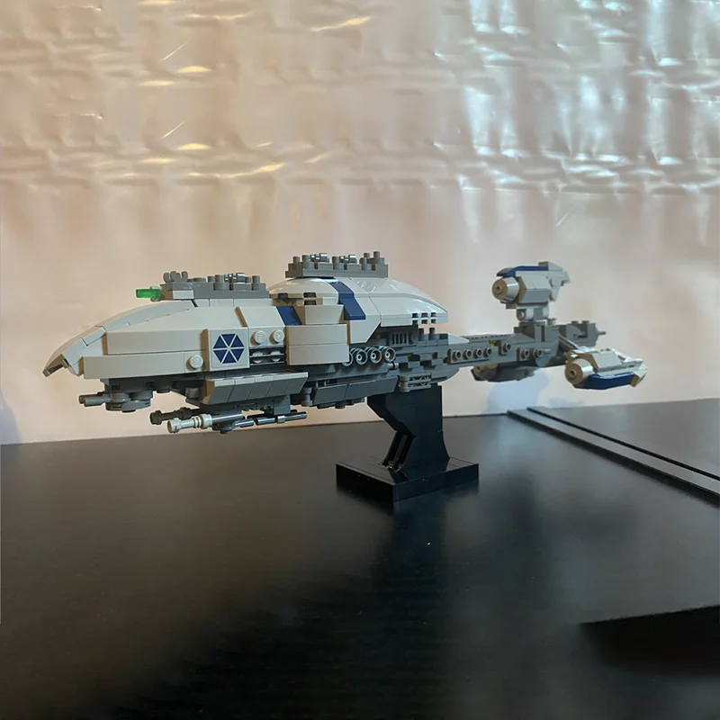 

493PCS MOC famous film and television rebel-class light destroyer model assembly building block toys children's birthday gift