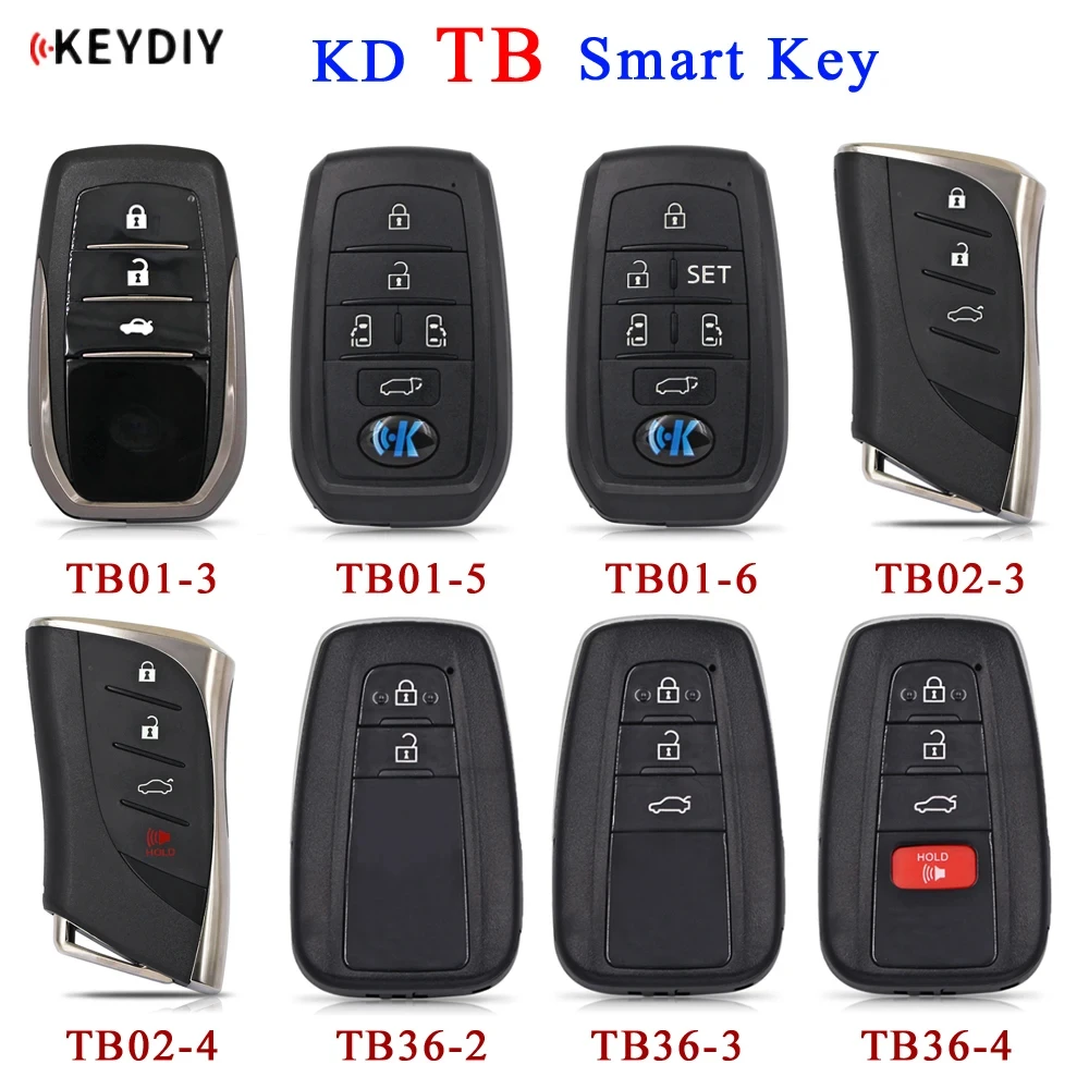 KEYDIY KD 8A Smart Key Universal Remote TB01 TB02 TB36 for Toyota Corolla RAV4 for Lexus FCCID:0020 0410 2110 F43 0351 0010 0440