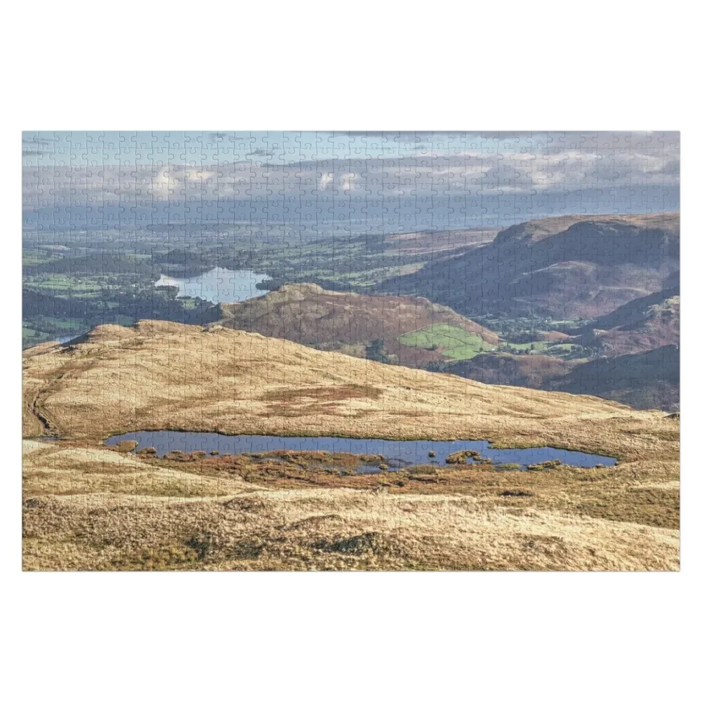 

Ullswater, Hallin Fell & High Street Jigsaw Puzzle Personalize Works Of Art Puzzle