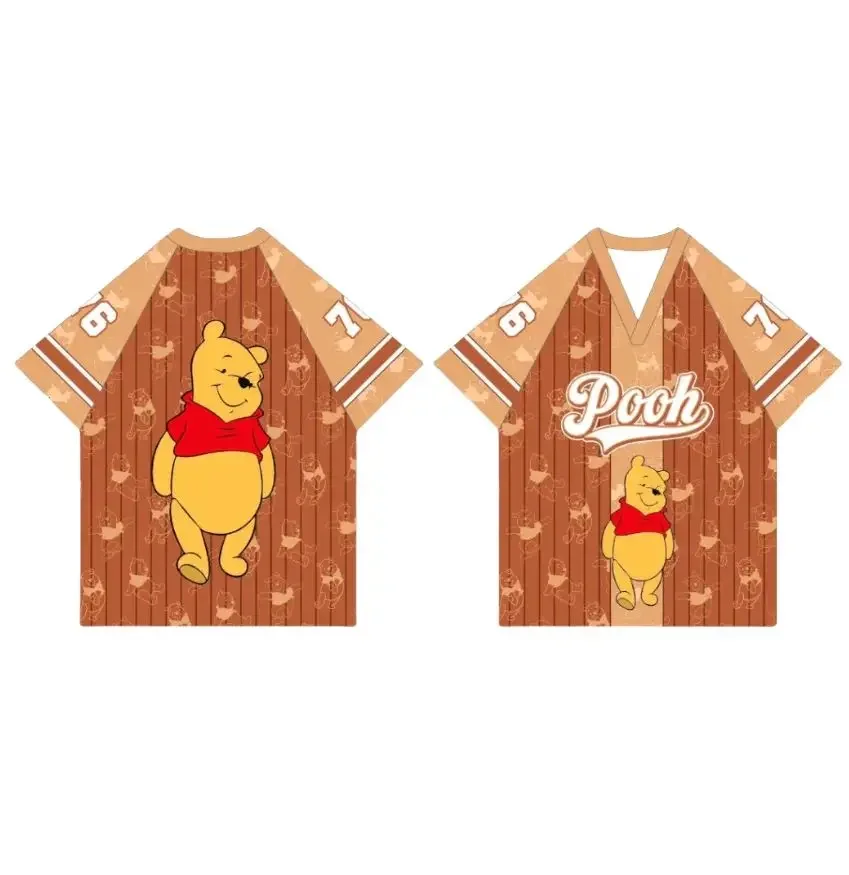 

Новая женская трикотажная футболка Disney 2026 года, быстросохнущая и дышащая, повседневная и модная, из полиэстера с эффектом ледяного шелка