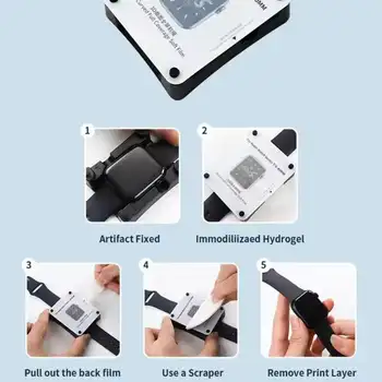 Snadno instalovatelná hydrogelová fólie pro Apple Watch Ultra 3 49mm S11 SE3 46/42mm 40/44mm 45mm 41mm Ochranná fólie pro iWatch Series 10 10 nejlepší prodej Displej pro Apple Watch Series 3 42mm - №9