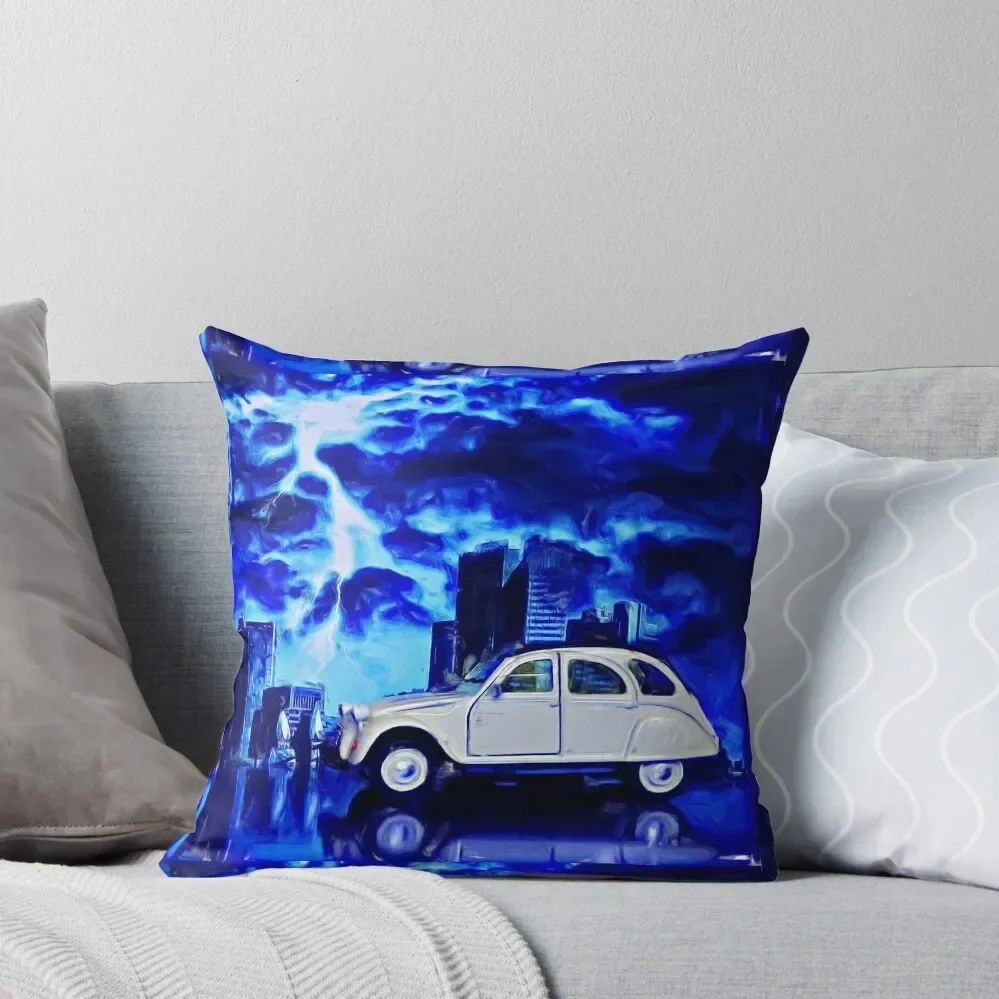 

Midnight 2CV Throw Pillow Ornamental Pillow christmas supplies pillow