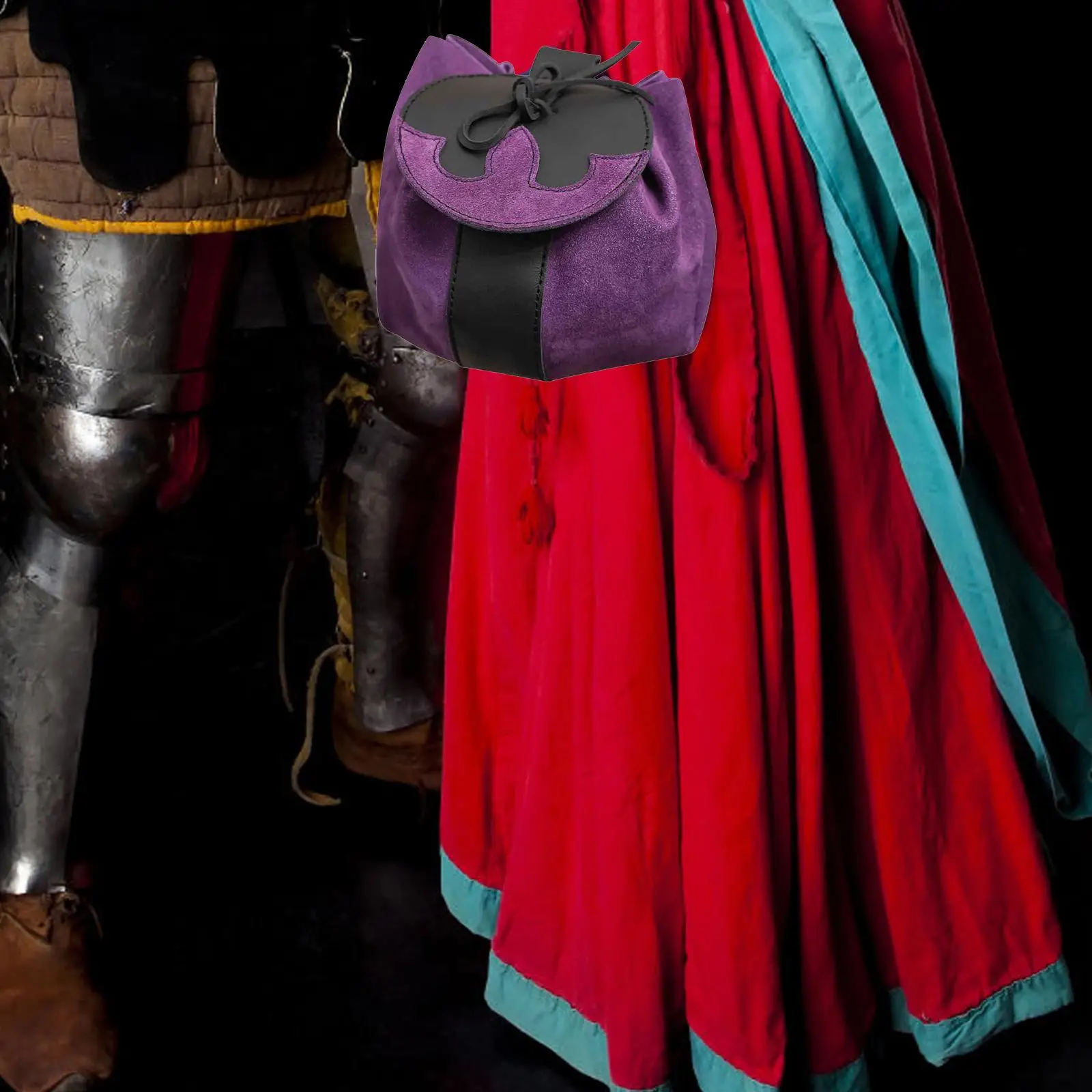 Middeleeuwse Riemtas Trinket Tas Mannen Vrouwen Heuptas Renaissance Riem Etui