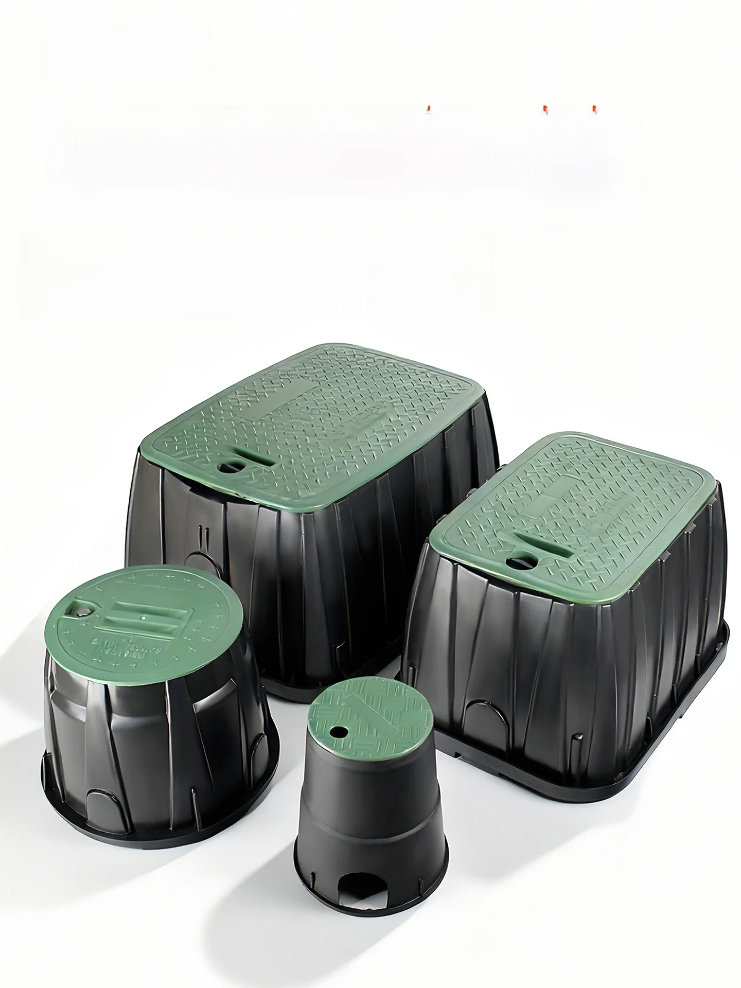 Green Quick Water Valve Cover Garden Irrigation Valve Box VB708 Finished Product Well Cover Shade Garden Decoration Accessories