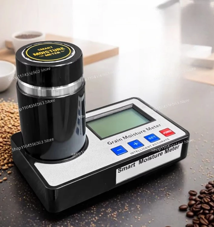 GM006 Grain Moisture Meter High Accuracy ±0.5% for Coffee Cocoa Bean Wheat Corn Seed Analyzer Tester