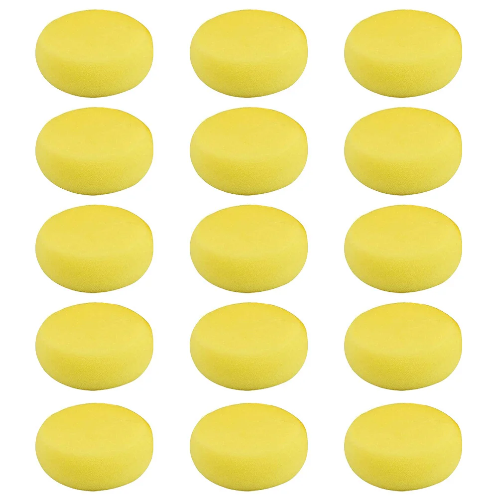 

25 Pcs Painting Absorbent Sponge Children Drawing Sponges Supply Kids Tool Graffiti Kindergarten Accessory Round