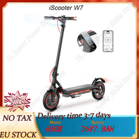 iScooter W7 E-Scooter 650W Motor 36V7.8Ah Battery Display Smart APP Electric Scooter Aldult 8.5 Inch Tires Foldable EScooters