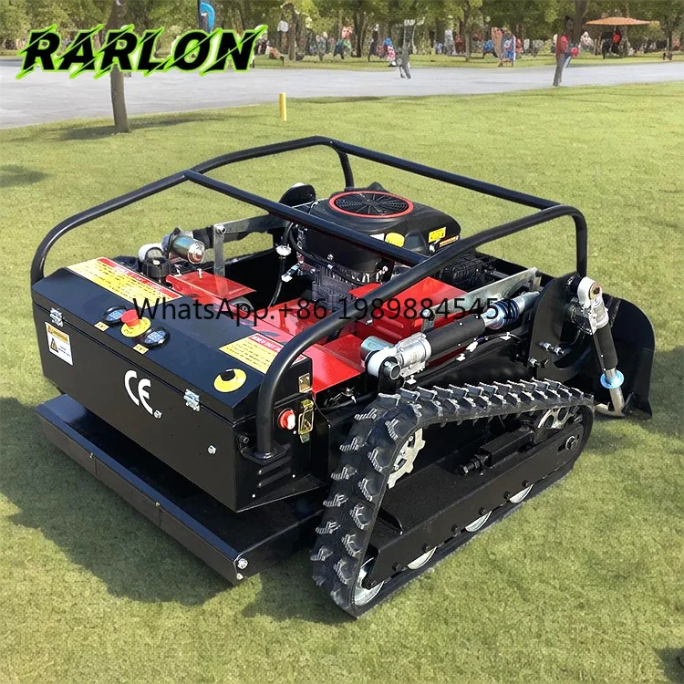 LM-860 핫세일 고사양 언덕지용 크롤러 잔디깎이 원격 제어 잔디깎이 CE 인증