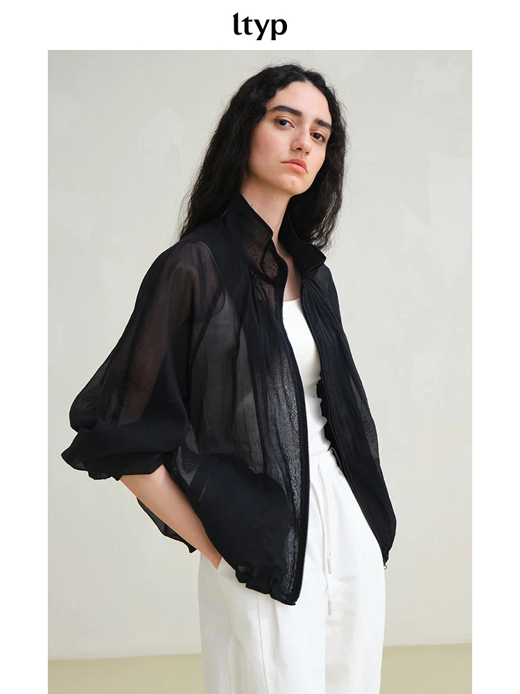 

Travel Original Light Thin Air Conditioned Sun Protection ort Jaet Bla Casual Women's Light Weighted Sun Protection Clo...