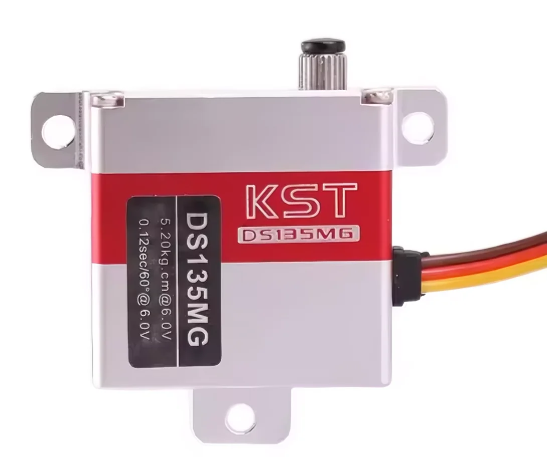 

KST DS135MG 5.2kg 0.12sec Digital Metal Gear Servo 23g for RC Glider Model 5mm 25T Order RC Airplane Parts And Accessories