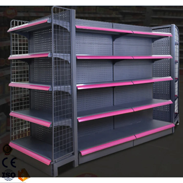 Design Supermarket Shelf Supermarket Rack Football Rack for Fruit Gondola Shelves Grocery Shelves