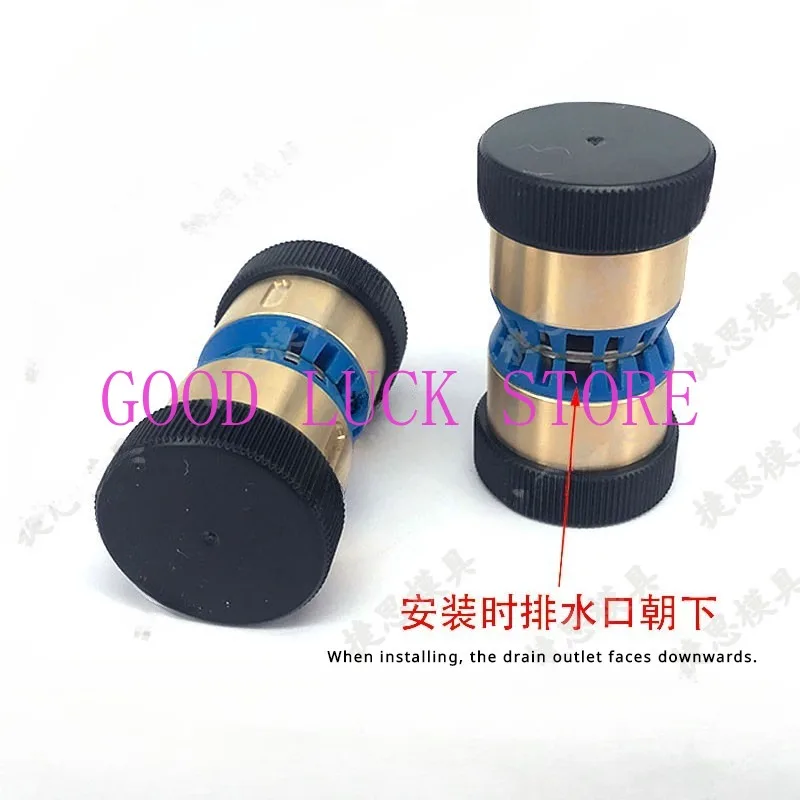 EDM Copper Pulley Roller Assembly Guide Wheel Waterproof Molybdenum Wire OD32/42*60mm Guide Wheel for EDM Wire Cutting Machine