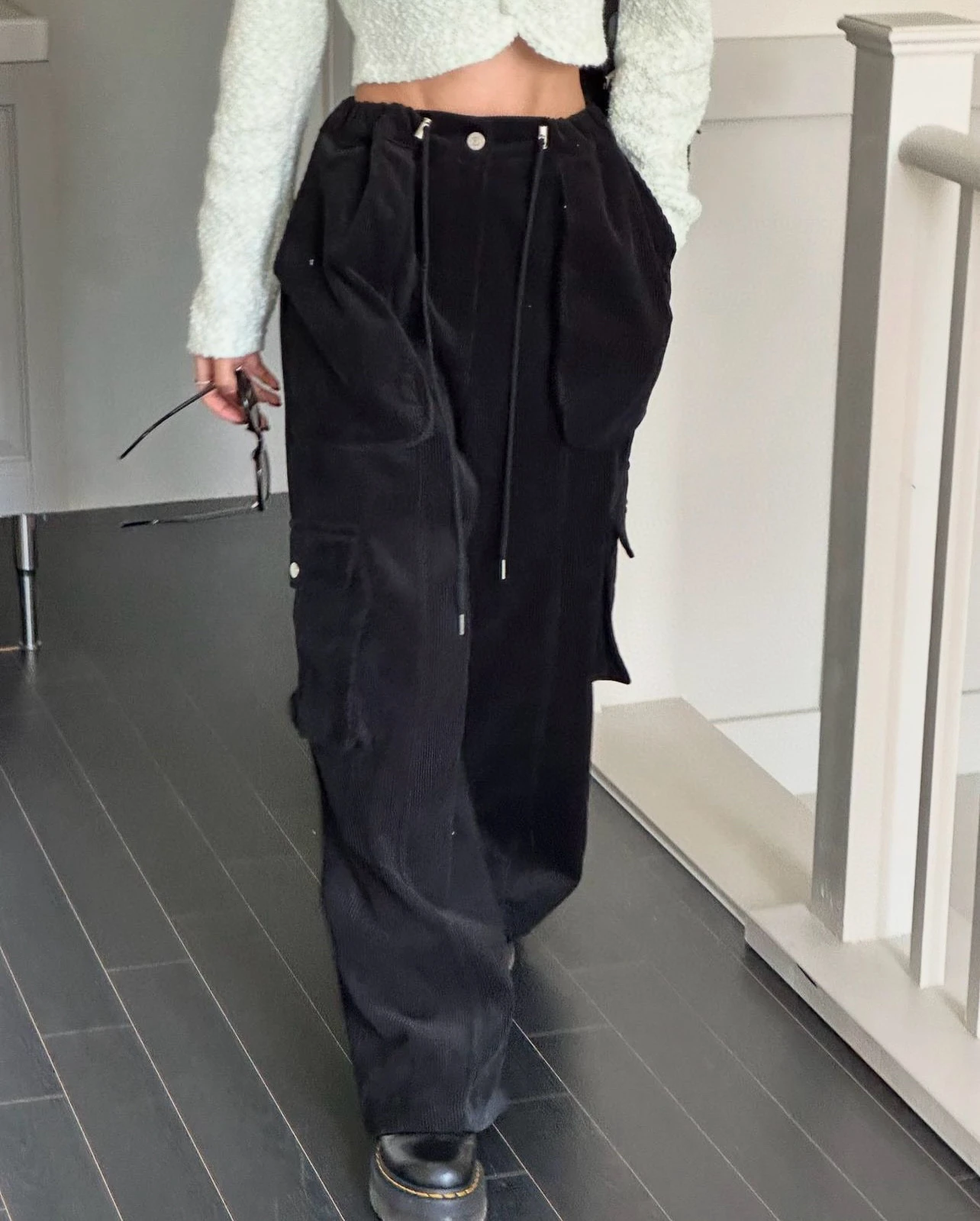 

Женские брюки East Gate: винтажные вельветовые прямые брюки свободного кроя, широкие повседневные длинные брюки, удобные и комфортные