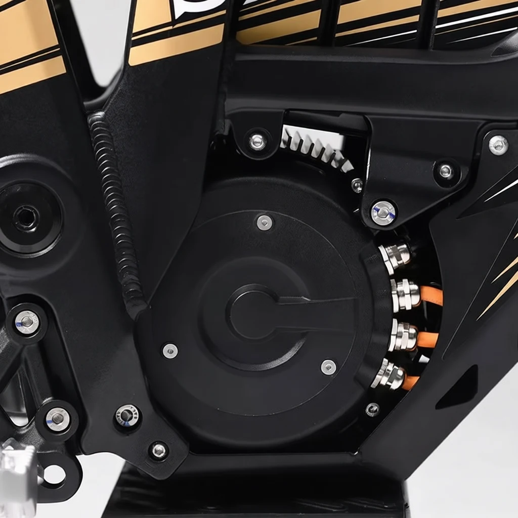 

Motorcycle parts Motor Side Cover for Talaria MX4 Electric Dirt Bike Genuine Original Replacement Parts