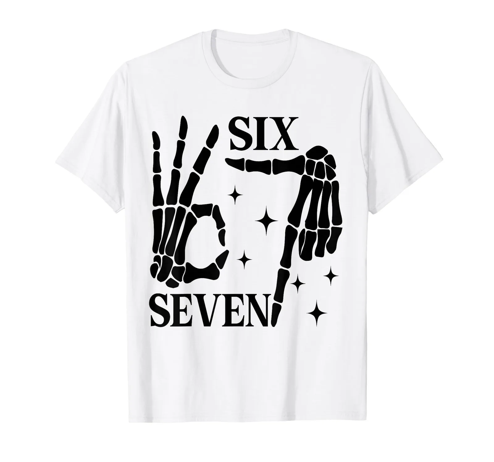 

Meme Spooky Skeleton 67 Gen Alpha Slang T-Shirt