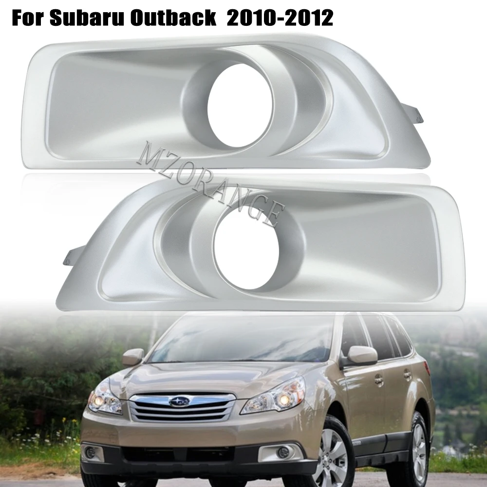 

Foglight Grille Cover For Subaru Outback 2010 2011 2012 Car Front Bumper Fog Lamp Fog Light Cover Headlights Frame Accessories