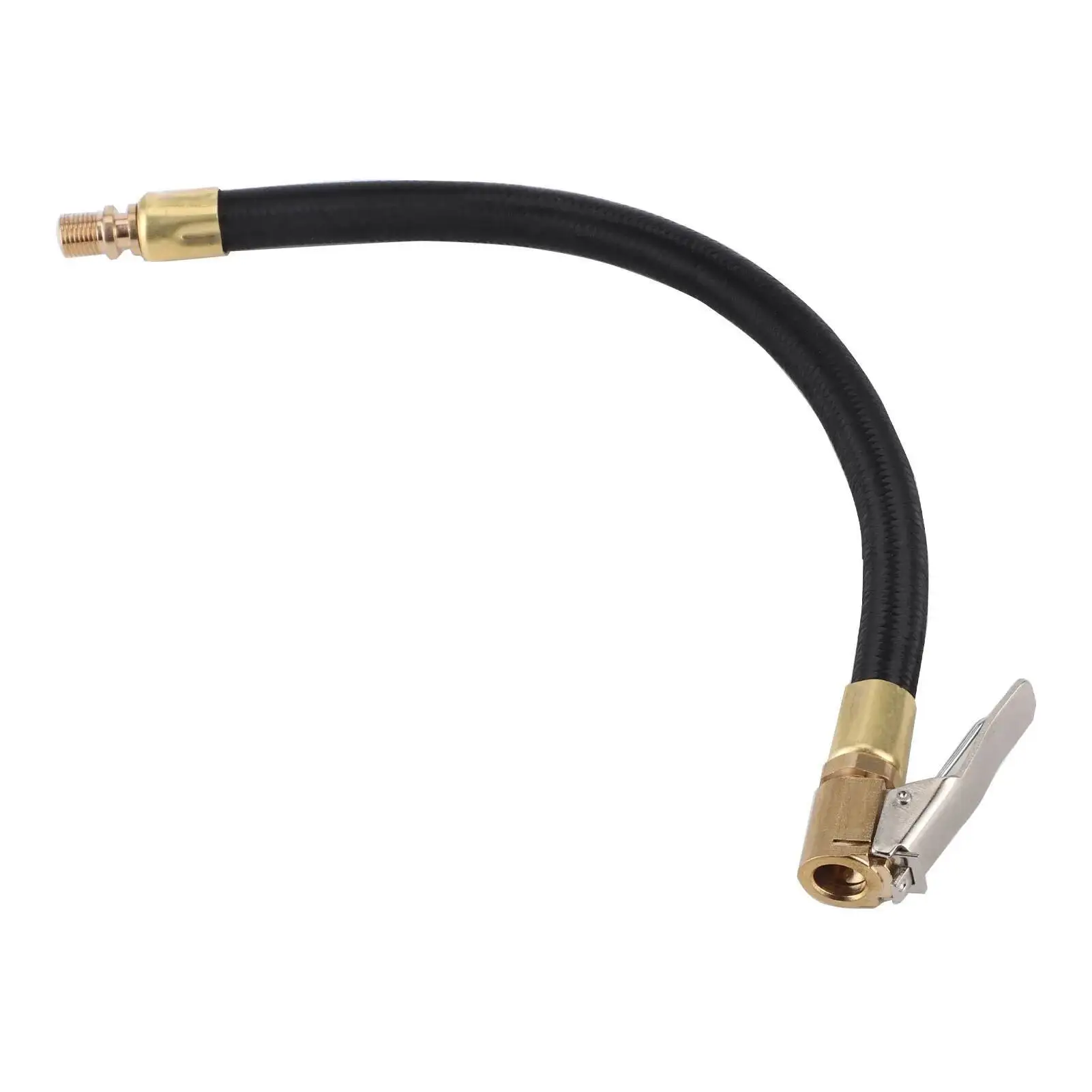 20cm Car Tire Inflator Hose Inflatable Air Pump Extension Tube Adapter Tyre Pump Air Chuck Adapter for Auto Bike Motorcycles