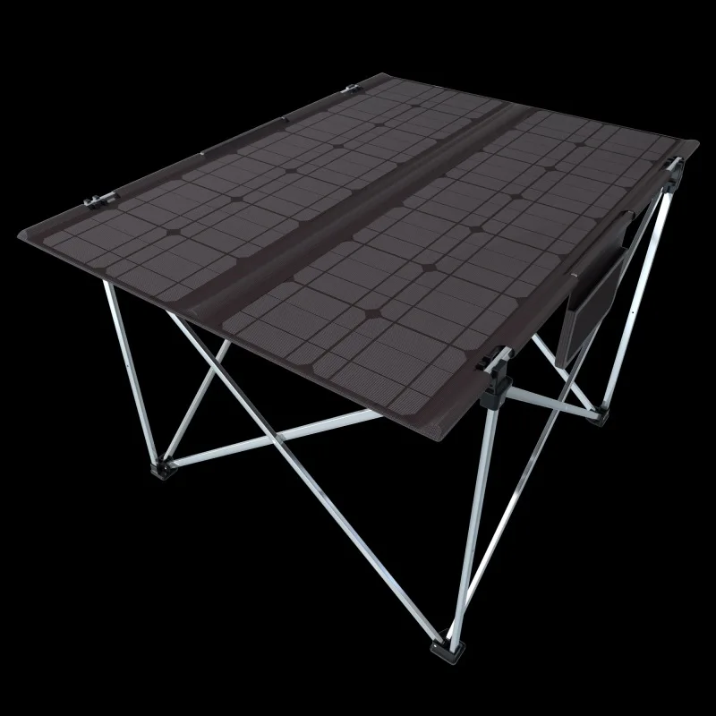

Solar folding table Camping table Multifunctional foldable