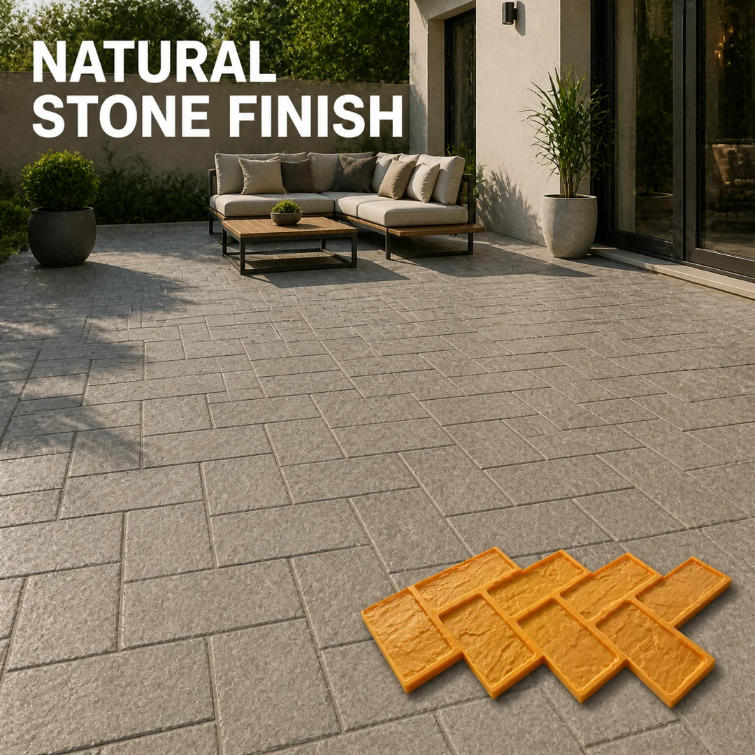 Decorative Stamped Concrete Mold for Flooring