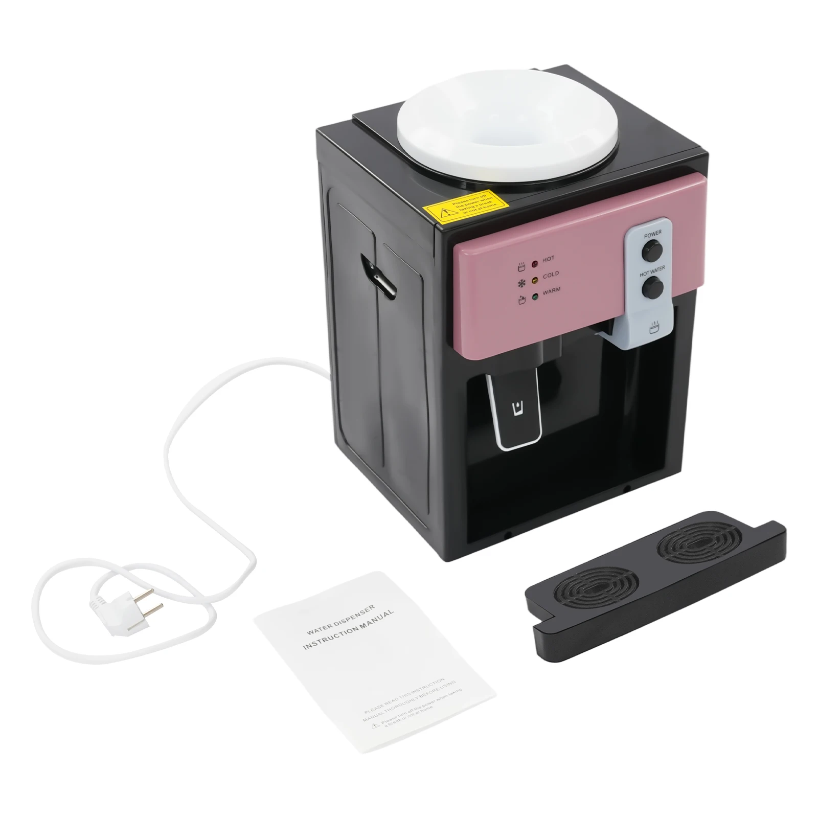 HS-09 سطح المكتب الساخن/البارد توزيع المياه الكهربائية انفصال تصميم برودة موزع مبرد المياه للمنزل مكتب