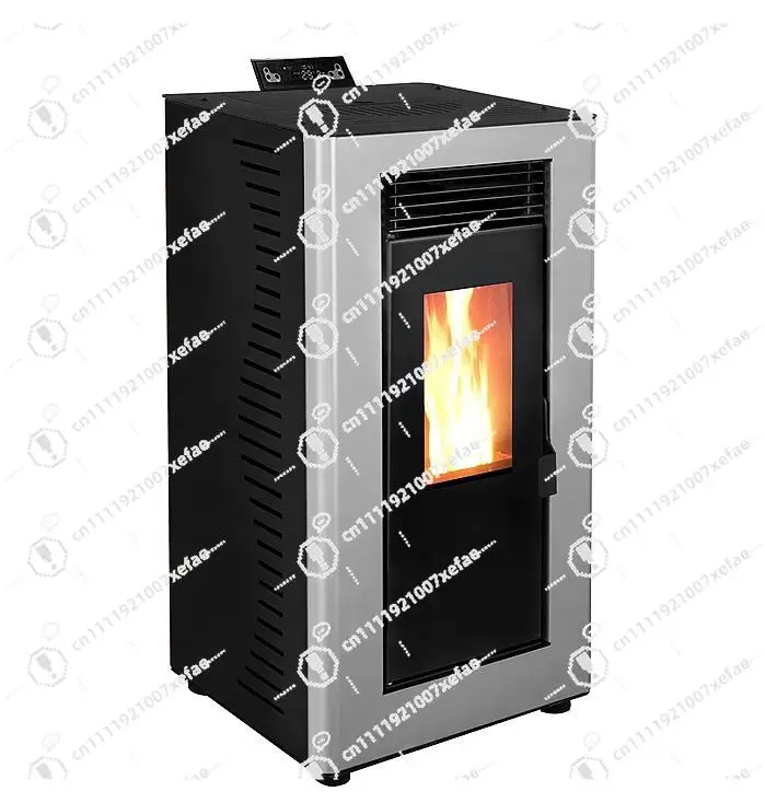 

Cold rolled steel pellet furnace 8.8 kW pellet heater available indoors and outdoors