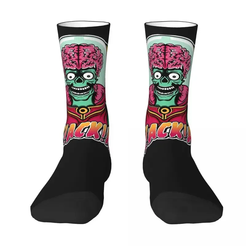 Ack, ACK vintage Harajuku Mars Attacks men women happy socks outdoor novelty spring summer autumn winter stockings gift