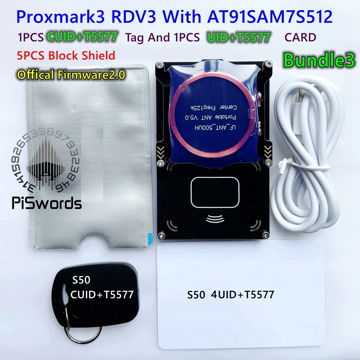 Memoria Proxmark3 RDV2 Da 512k Aggiornata PM3 DEV Proxmark 3 Kit Nfc Memoria Proxmark3 RDV2 Da 512k Aggiornata PM3 DEV Proxmark 3 Kit Nfc
