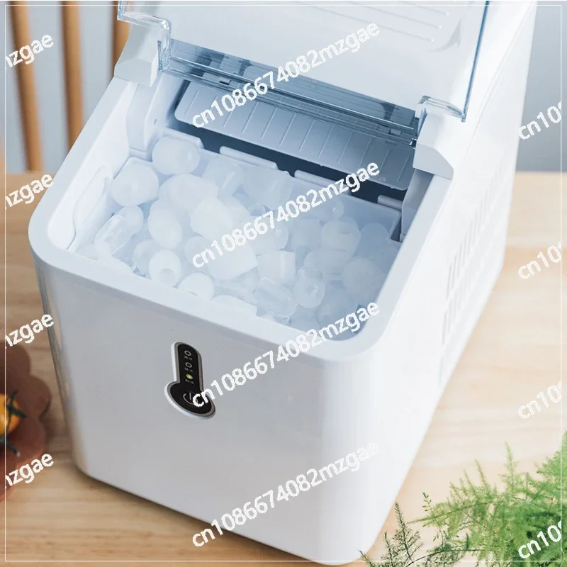 Ice Maker Electric Bullet Cylindrical Ice Machine 24h Automatic Household Mini Ice Making Machine for Milk Tea Shop