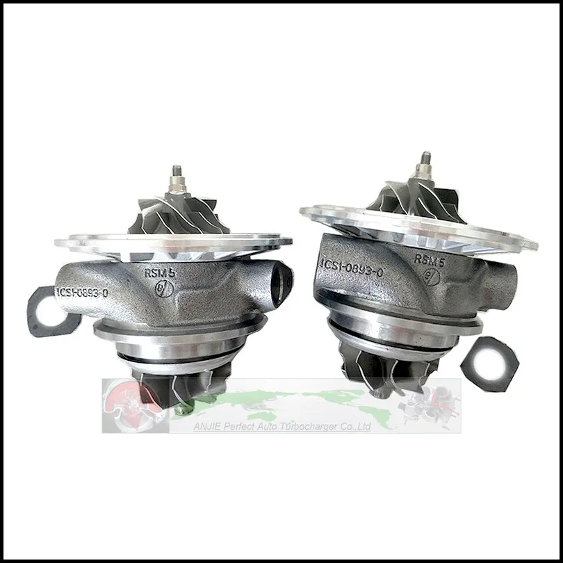 2pcs Twin Turbo Cartridge JH5 079145703E 079145704E Turbocharger CHRA For Audi A6 S6 A7 A8 S8 Quattro CEUA CEU CEUC 2010-2016