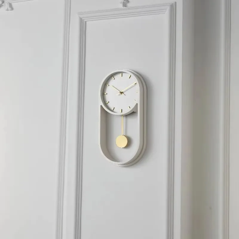 Pendulum Design Wall Clock Retro Unique Office Living Room Wall Clock Luxury Bedroom Kitchen Reloj Pared Decor Items Home