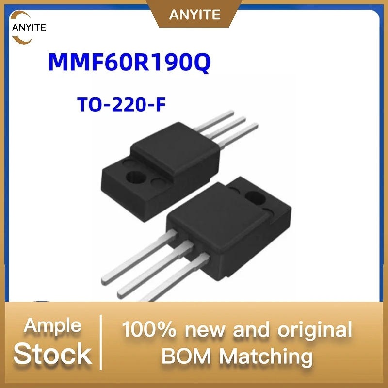 10Pcs/LoT  New MMF60R190Q 60R190Q MMF60R  TO-220-F