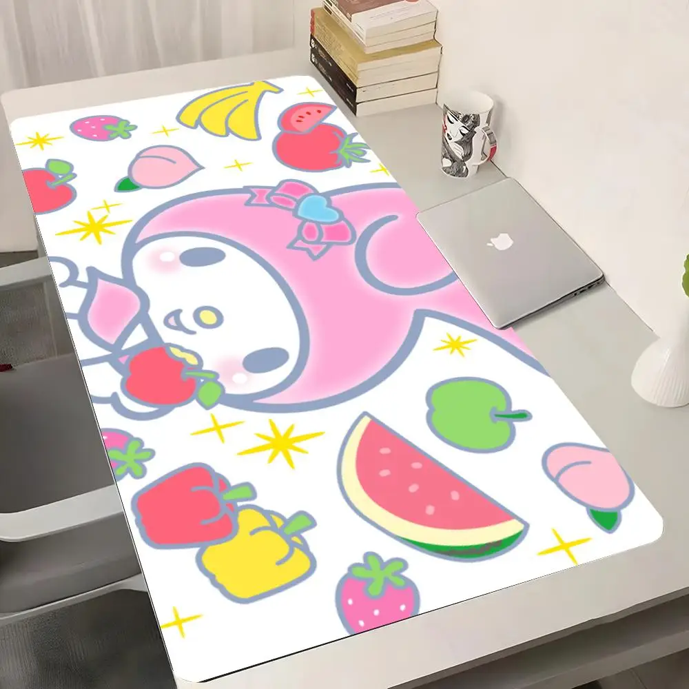 Cute My Melody Little Twin Mouse Pad Gaming Abstract Large 800x400mm MouseMat Gamer XXL Mause Carpet PC kawaii Desk