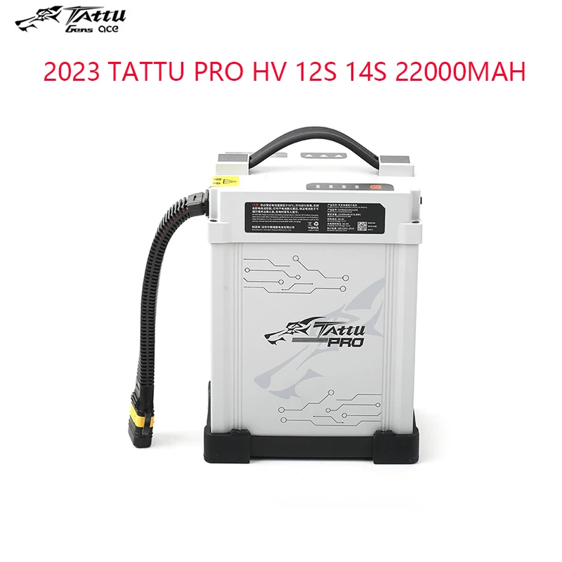 2023 TATTU PRO HV 12S 14S 22000mah Intelligent Battery Lipo Battery with AS150U Plug