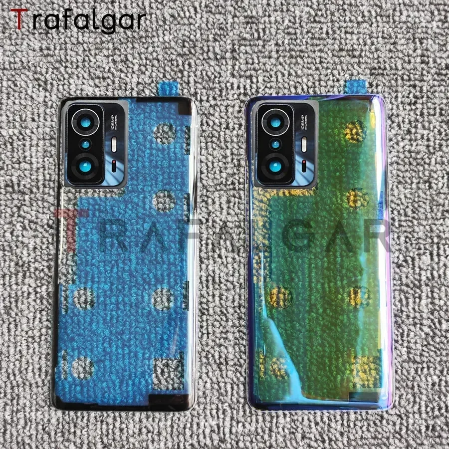 Transparent Glass Battery Back Cover For Xiaomi 11T Pro Rear