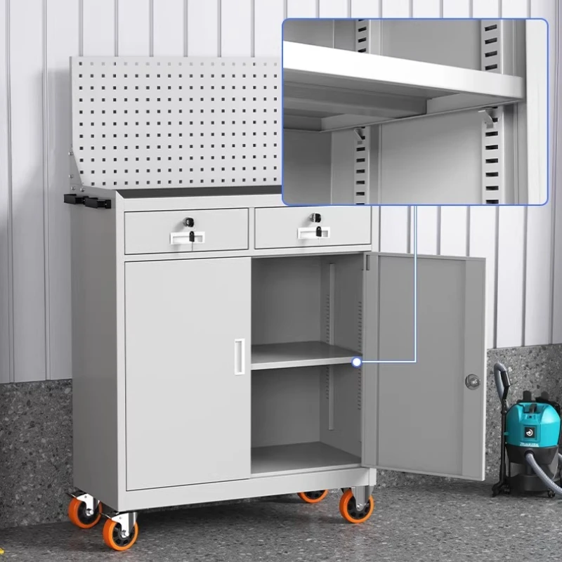 

Maintenance Locker Tool Cart Modern Sleek Design Storage Cabinet Support Saving Tool Packaging Gereedschapskist XY40GJG