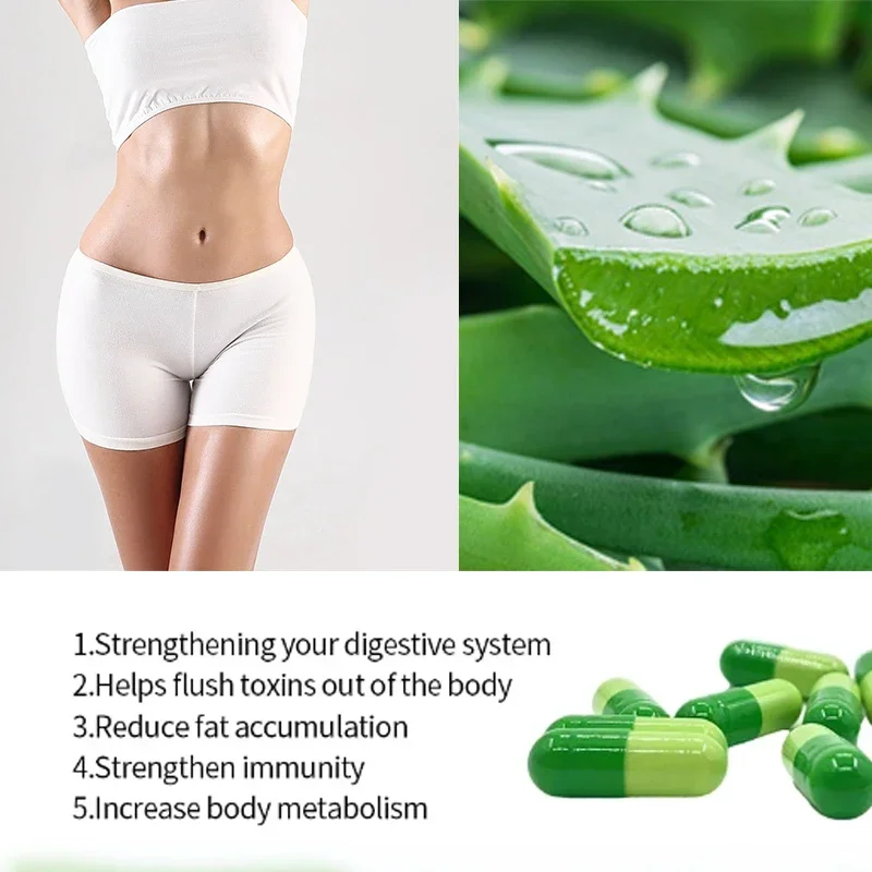 Aloe Vera Pills For Men Women 40Capsules
