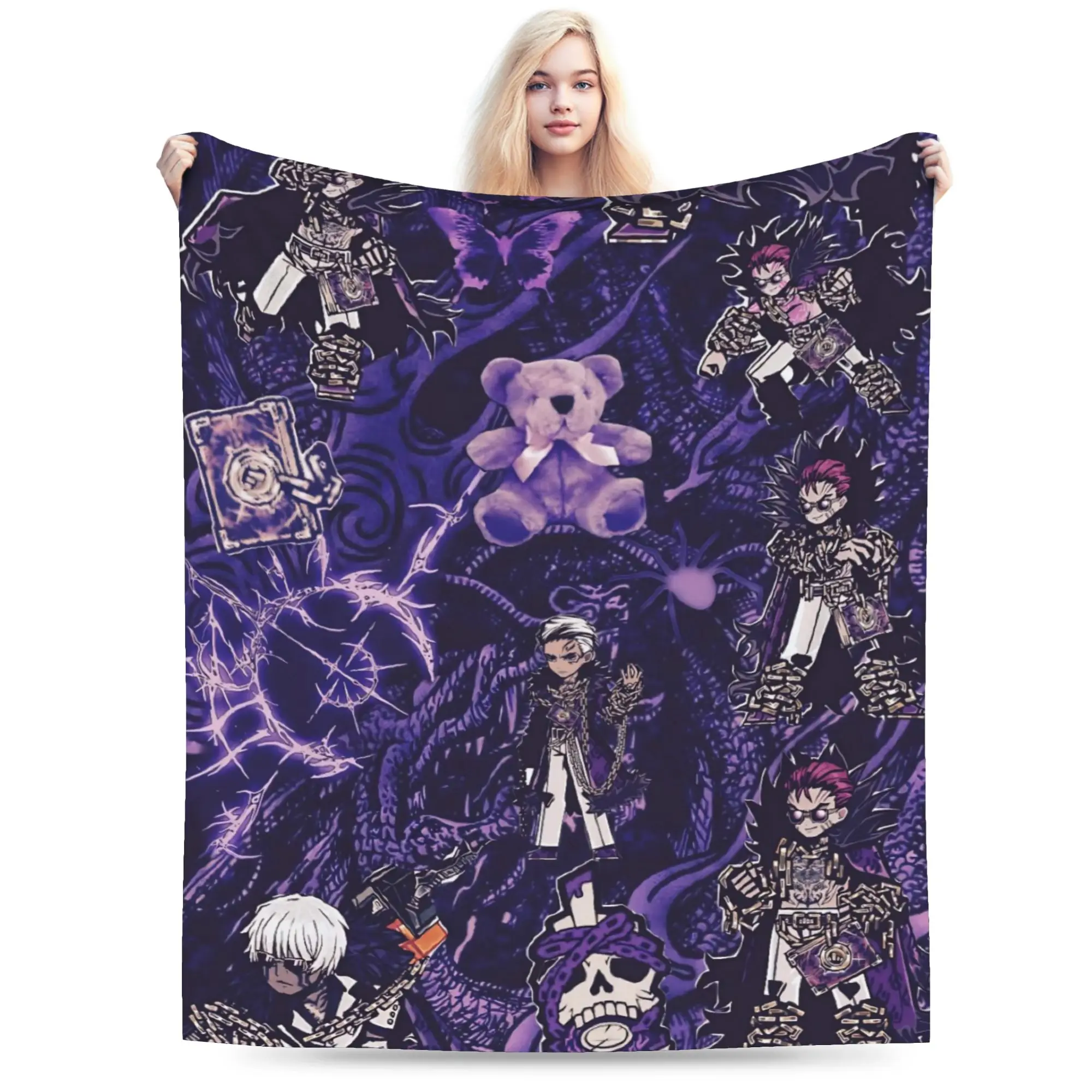 Limbus Company Games Blanket Super Soft Cozy  Throw Blankets for Couch 50x60 Inch Multi-size Quilt