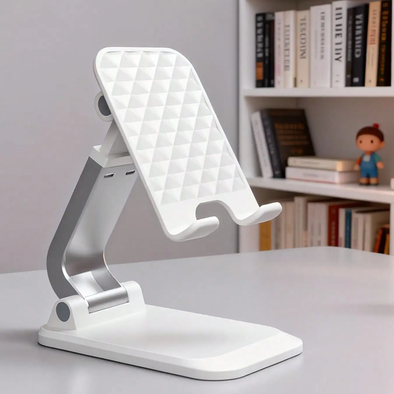 Foldable Desktop Phone Stand, Fully Adjustable Phone Stand, Portable Phone Stand, Desk Accessory Suitable For All Smartphones Including 17/16/15/14/13 Pro Max/Air, Etc.
