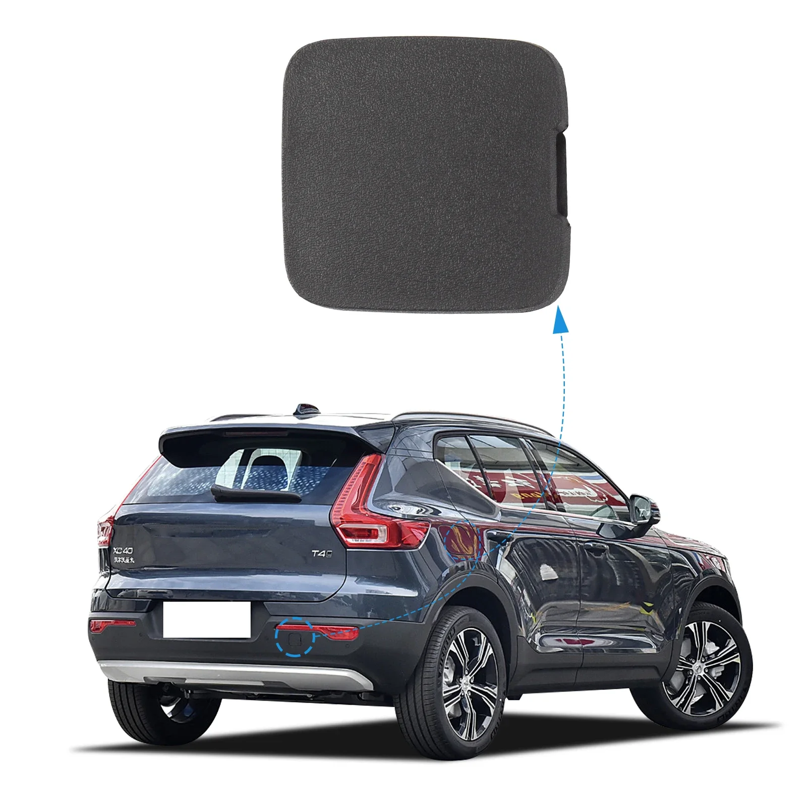 

Rear Bumper Tow Hook Cover Cap Eye For Volvo XC40 2018 2019 2020 2021 2022 31449335