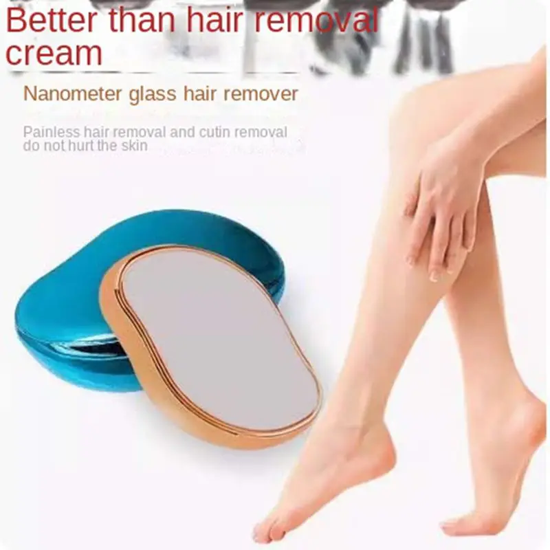 Epilator voor vrouwen Nano Crystal Remover Peeling Handmatig gereedschap Huishoudelijk Nano-verwijderingsinstrument Epilator Glazen haarslijper