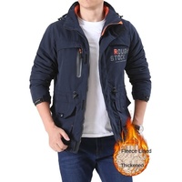 Work Jacket Fashion Track Hooded Sportsfor Bomber Motorcycle Heating Windbreaker Mountaineering Cardigan