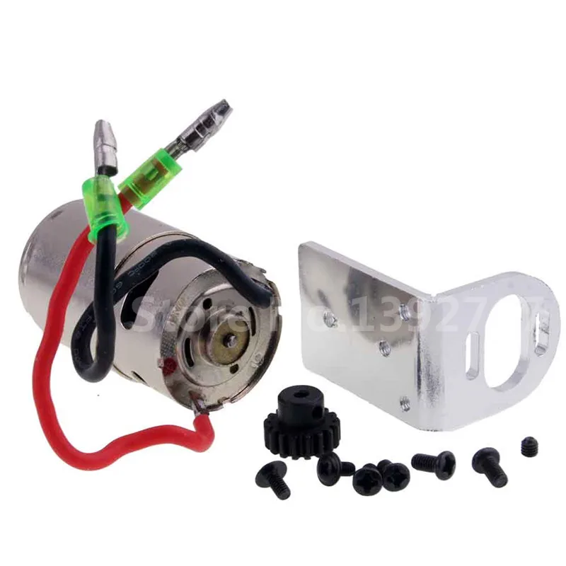 RC Car WLtoys A949 A959 A969 A979 K929 Upgrade Parts 380 390 Motor Kit & Mount Electric Engine Motor Gear 17T For 1/18 Model