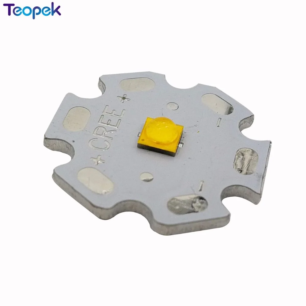 10pcs  XP-G3 XPG3 S3 Cool W Warm White  6W High Power LED Emitter Diode 777lm With 20mm 16mm 14mm 12mm 8mm PCB