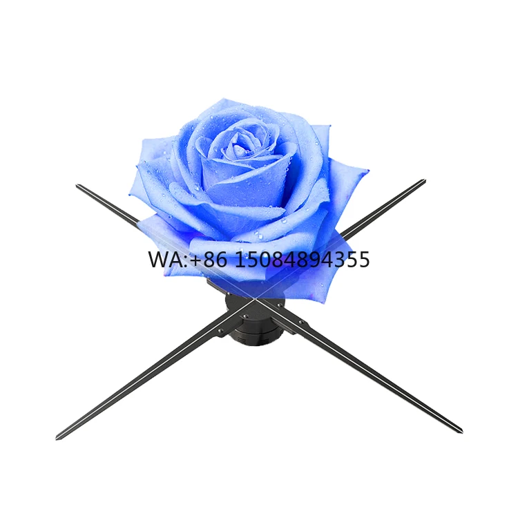 

3D Display Outdoor Application 100cm Panel Size Hologram 3D Holographic Led Fan Hologram Advertising Showcase