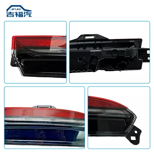 JIFUQI لـ 2024-2025 تسلا موديل 3 المصد الخلفي الأيمن المرتفعات ضوء الضباب 1712514-00-D