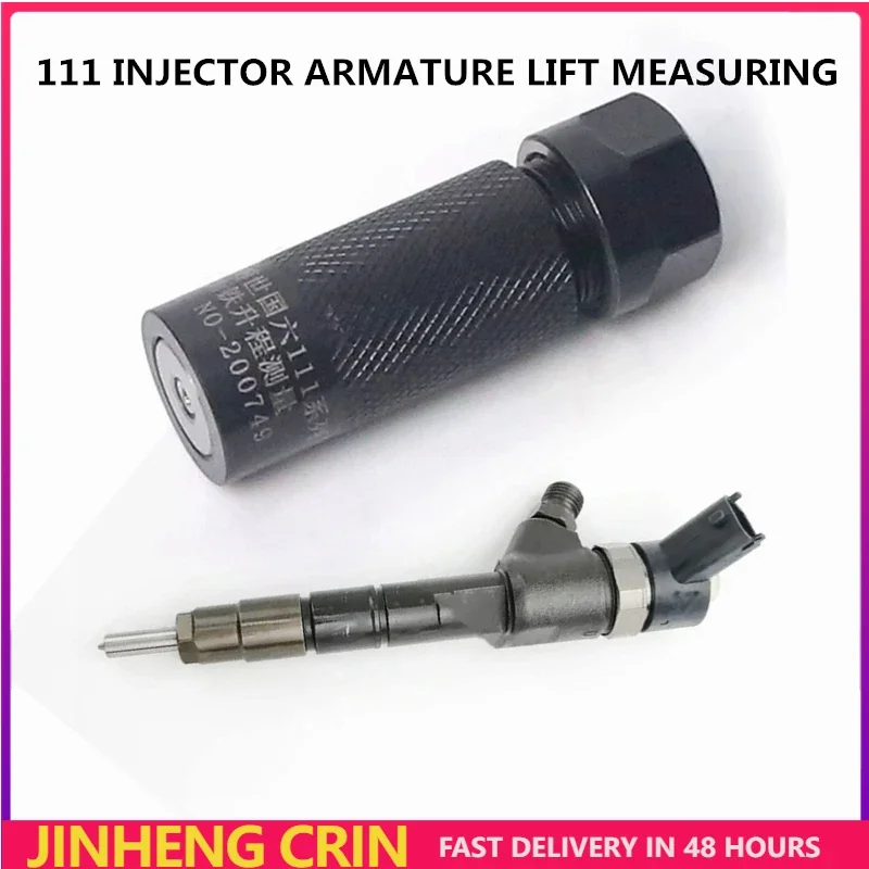 0445 111 CRIN Injector Solenoid Valve Armature Lift Measuring Repair Tool for BOSCH Video Guide