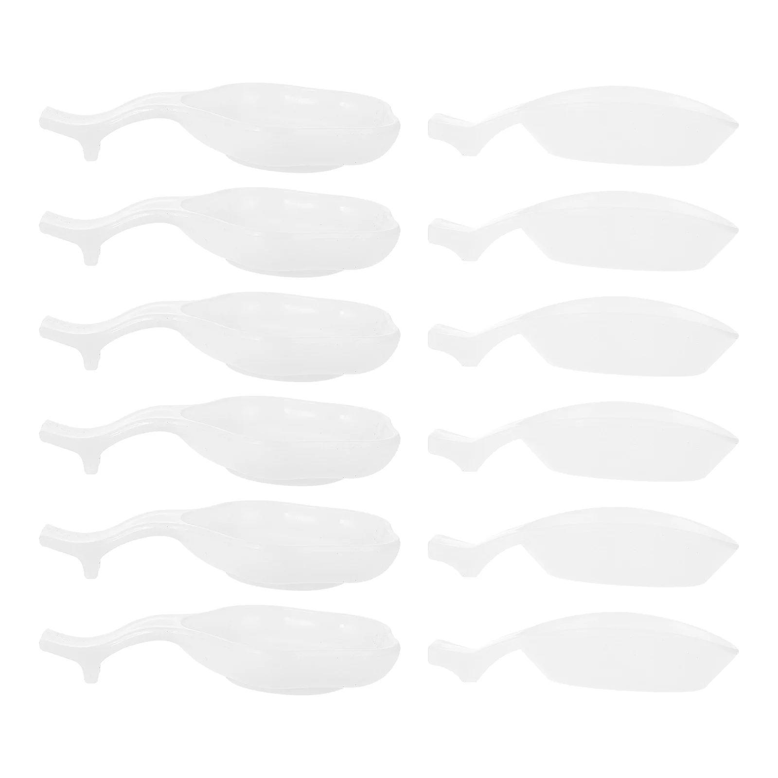 

40 Pcs Tray Ink Disc Stationery Supplies Office Sushi Mini Dish Calligraphy Brush