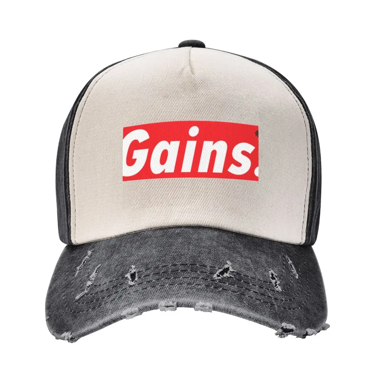

GAINS. Baseball Cap Snapback Cap birthday fashionable Sun Hats For Women Men's