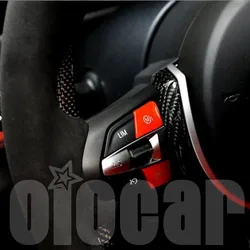 Car High Quality Red M1/ M2 Button Set for BMW F Chassis M Vehicles F80 M3 F82 F83 M4 F87 M2C F10 M5 F12 M6 F85 X5M F86 X6M