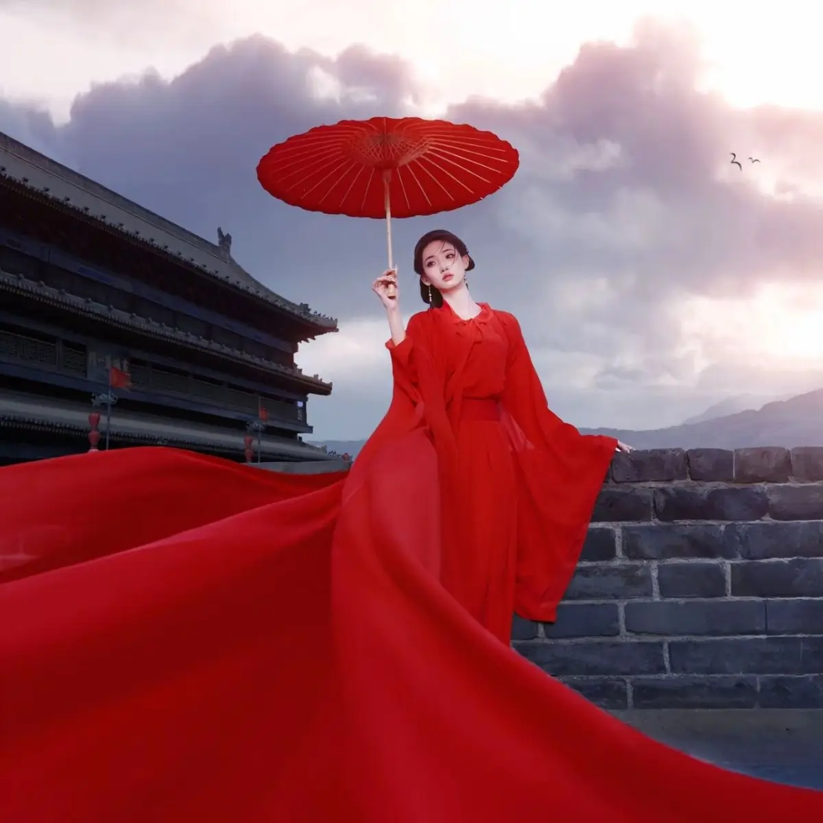 da-qiao-y-xiao-qiao-hanfu-lila-con-nudo-tunica-de-los-estados-combatientes-con-cola-cuello-cruzado-disfraz-de-cosplay-de-invierno